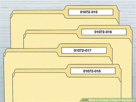 3 Ways to Arrange a Paper Filing System - wikiHow