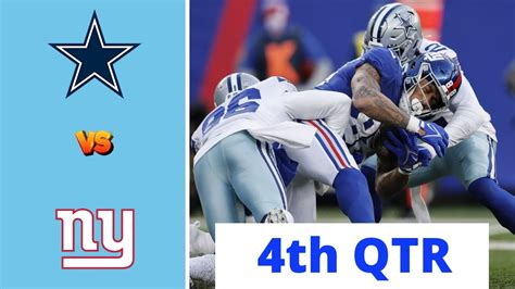 New York Giants vs Dallas Cowboys Full Highlights 4th QTR | NFL Week 3 ...