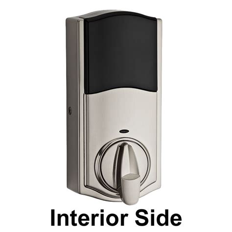 Kwikset 914 Series Smartcode Single Cylinder Smartkey Deadbolt With Z Wave™ Satin Nickel 914 15