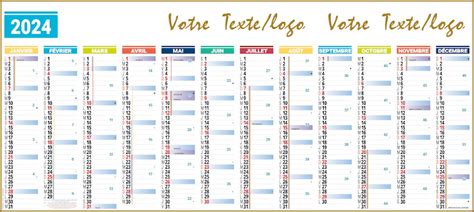 Planning Géant Effaçable Souple XXL 2024 Le Calendrier Pub Marquage 1