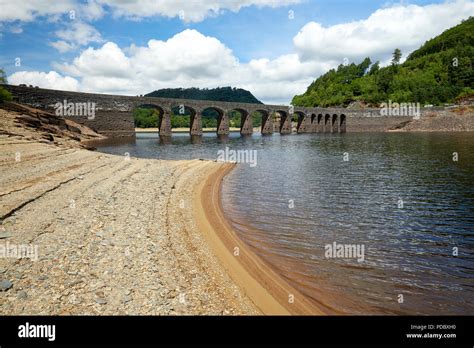 Garreg Ddu Dam Elan Valley Rhayader Powys Wales UK Stock Photo Alamy