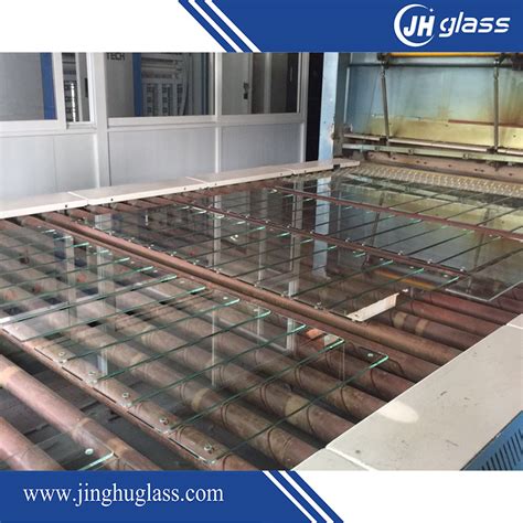 Jinghu Home Glass Furniture Clear Safety Tempered Glass With Customized