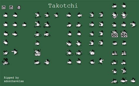 Game Boy Gbc Tamagotchi Takotchi The Spriters Resource