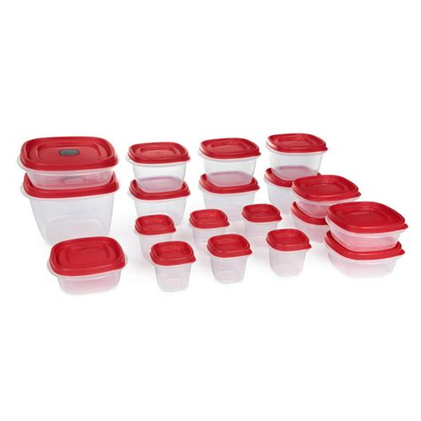 Rubbermaid Easy Find Vented Lids Food Storage Containers 38 Piece Set