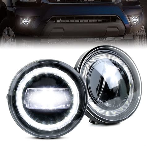 Amazon Kewisauto Led Fog Lights For Toyota Tacoma Tundra Solara