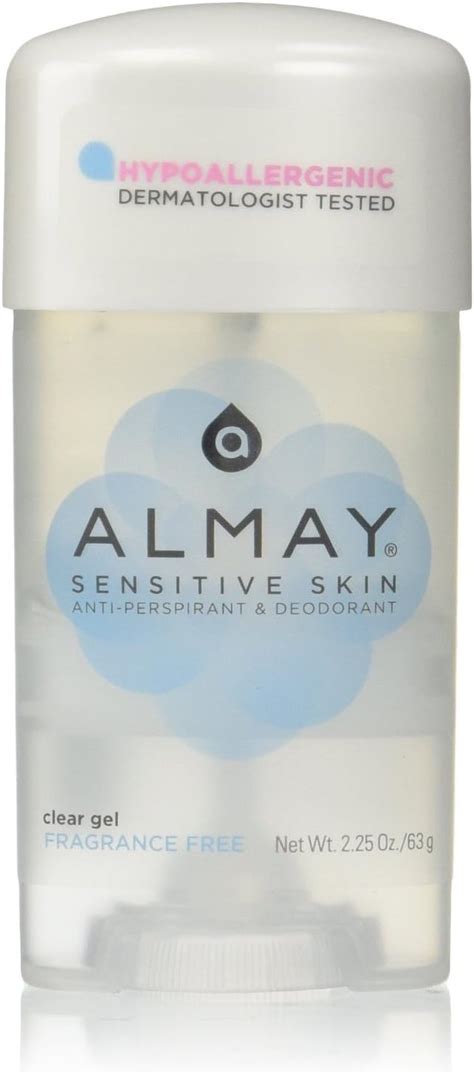 Almay Sensitive Skin Clear Gel Anti Perspirant Deodorant Fragrance