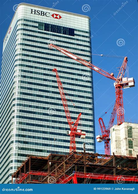 Hsbc Bank Offices London Uk Editorial Stock Image Image Of Business