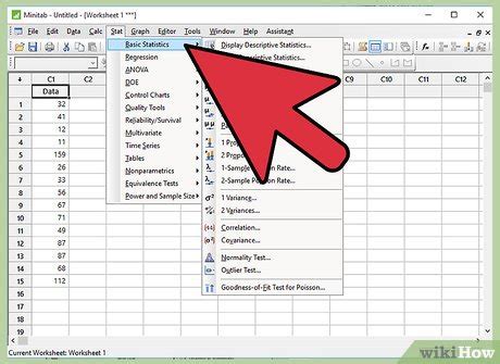 How To Perform A Normality Test On Minitab Steps