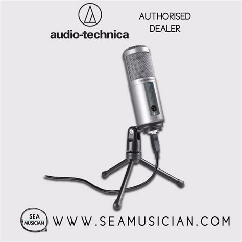 AUDIO-TECHNICA ATR2500-USB CARDIOID CONDENSER USB MICROPHONE (ATR2500 ...