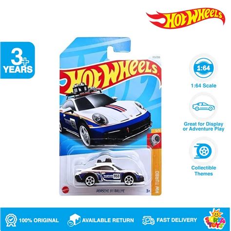 HOT WHEELS PORSCHE 風火輪保時捷 911 Rallye Lot P N 2024 蝦皮購物