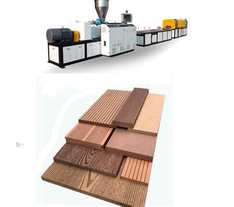 Plastic Pvc Pe Wood Wpc Decking Production Line Wall Panel Profile