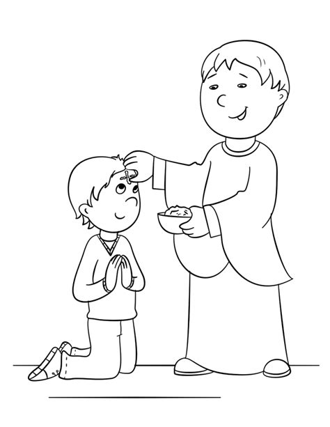 Ash Wednesday Coloring Pages - Best Coloring Pages For Kids