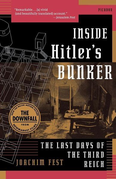 Inside Hitler s Bunker von Joachim Fest englisches Buch bücher de