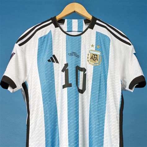 Subastar N Las Camisetas Que Us Lionel Messi En El Mundial De Qatar