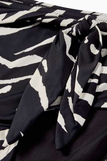 Bikini Hose Mit Knotendetail High Waist Lycra Xtra Life C A Online Shop