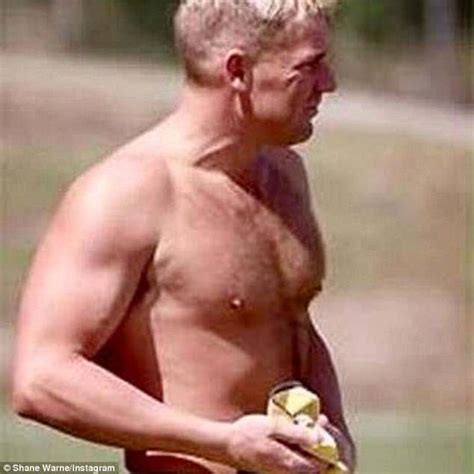 Former Cricketer Shane Warne Shares Suspiciously Youthful Picture Of