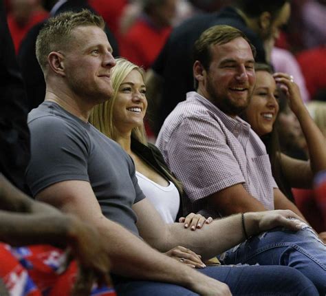 Texans J J Watt Shares Adorable Photo Of Dash Player Kealia Ohai During Date Night