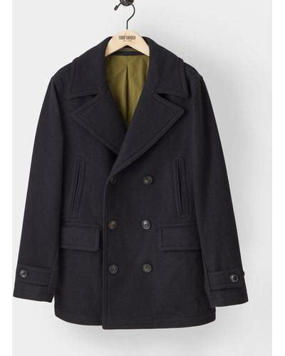 Black Todd Snyder Coats For Men Lyst