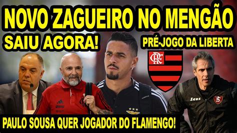 SAIU AGORA FLAMENGO SE MOVIMENTA PARA CONTRATAR LUCAS VERÍSSIMO PAULO