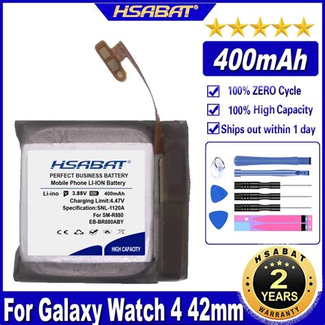 Hsabat Eb Br Aby Mah Battery For Samsung Galaxy Watch Mm Mm