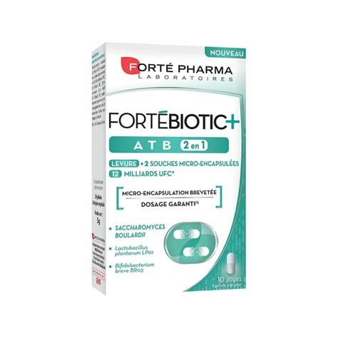 Forte Pharma Fortebiotic Atb Gelules Moment