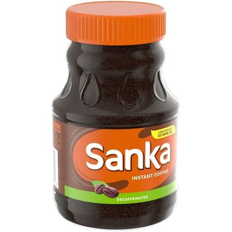 Sanka Instant Coffee Decaffeinated 8 Oz Jar