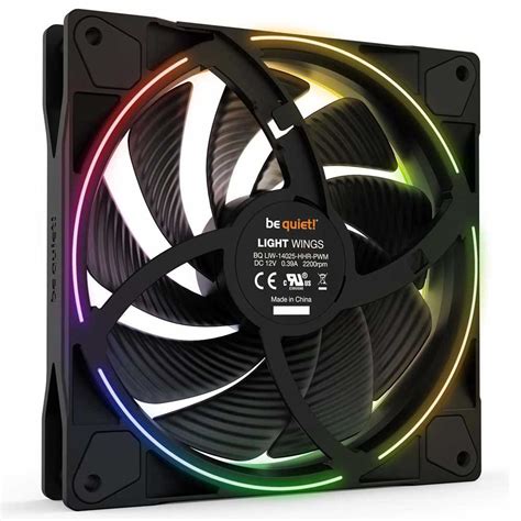 Be quiet Light Wings 140 mm Fan Black | Techinn