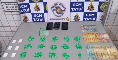 Grupo é Preso Por Tráfico De Drogas E Tenta Subornar Policial Em Tatuí