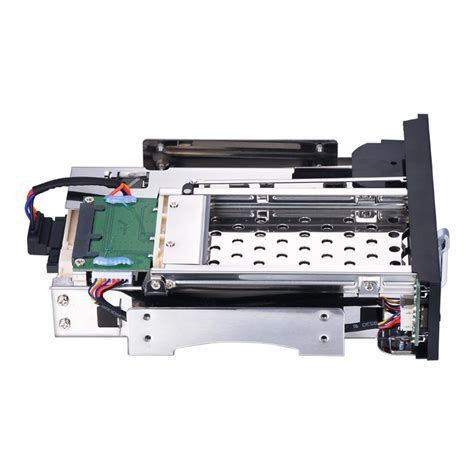 Unestech Tray Less 2 5 3 5 SATA Hot Swap SSD Hdd Mobile Rack For 5 25 Bay Unestech Hardware
