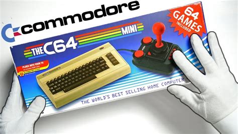 Commodore 64 Mini Unboxing The C64 Mini Hdmi Retro Console Youtube