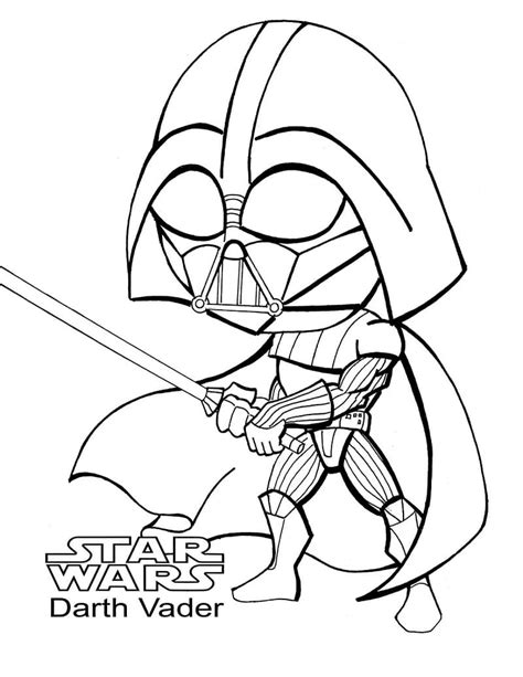 Darth Vador Coloring Pages At Ganangelicablog Blog