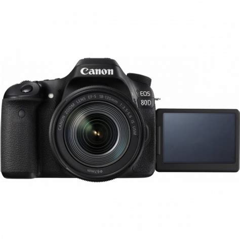Купить Зеркальный фотоаппарат Canon EOS 80D+ объектив 18-135 IS nano ...
