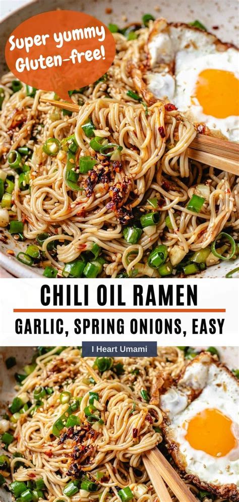 Chili Oil Ramen With Homemade Garlic Chili Sauce Recipe Gluten Free