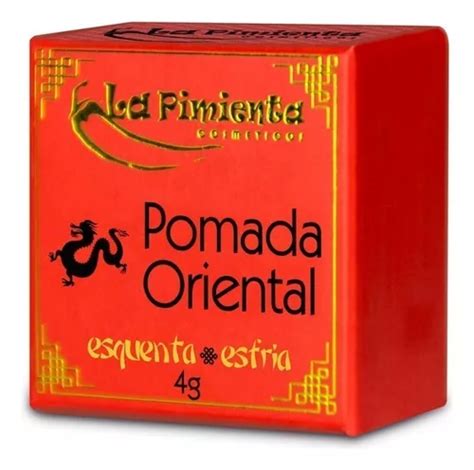 Pomada Lubrificante Oriental Esquenta Esfria La Pimienta Mercadolivre