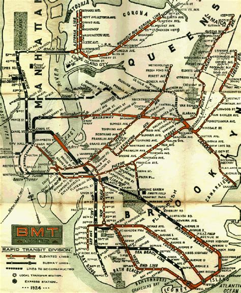 15 Subway Maps That Trace Nycs Transit History Nyc Subway Map Nyc