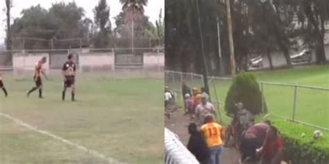 Balacera durante un partido de fútbol deja 2 muertos y 8 heridos en