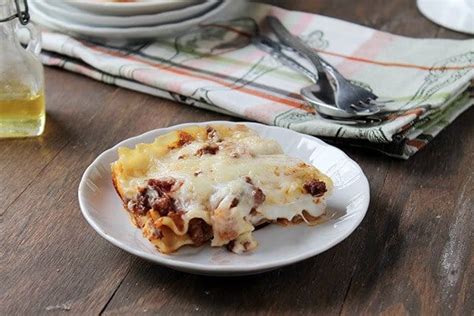 Lasagna Bolognese With Bechamel Sauce Relish