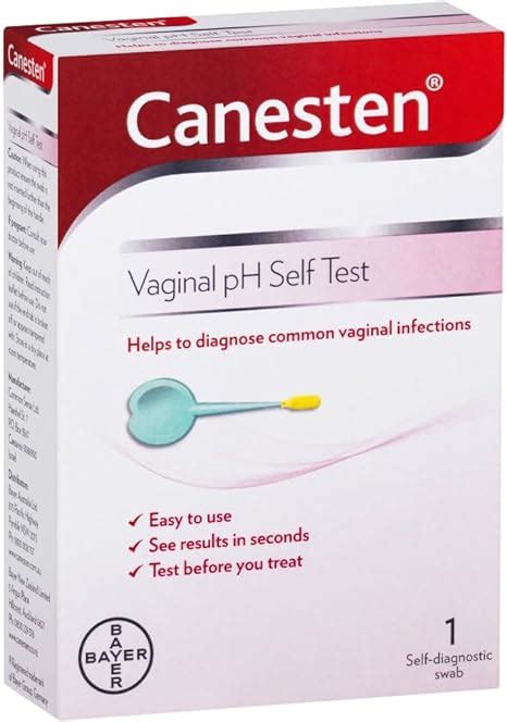 Canesten Vaginal Ph Self Test Helps To Diagnose Common Vaginal