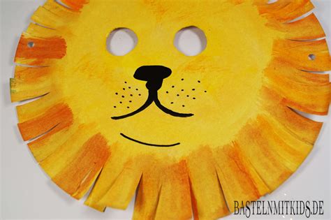 Löwenmaske Basteln - kinderbilder.download | kinderbilder.download