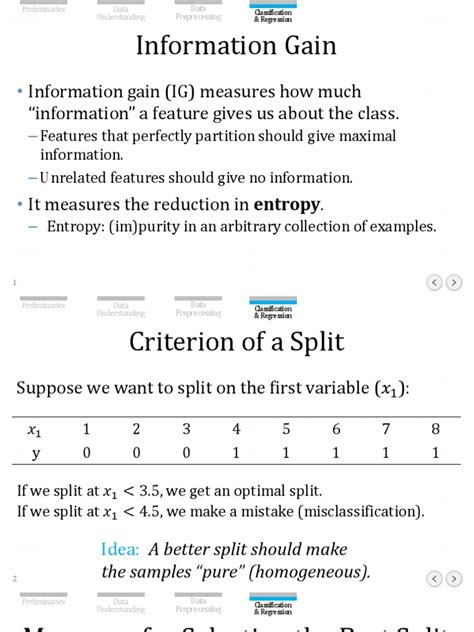 how to calculate information gain