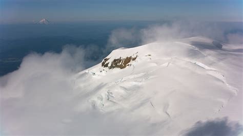 Mount Adams Washington Circa-2019 Aerial Stock Footage SBV-347720061 ...