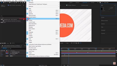 After Effects Tip Duration Between Keyframes Markers Ukramedia