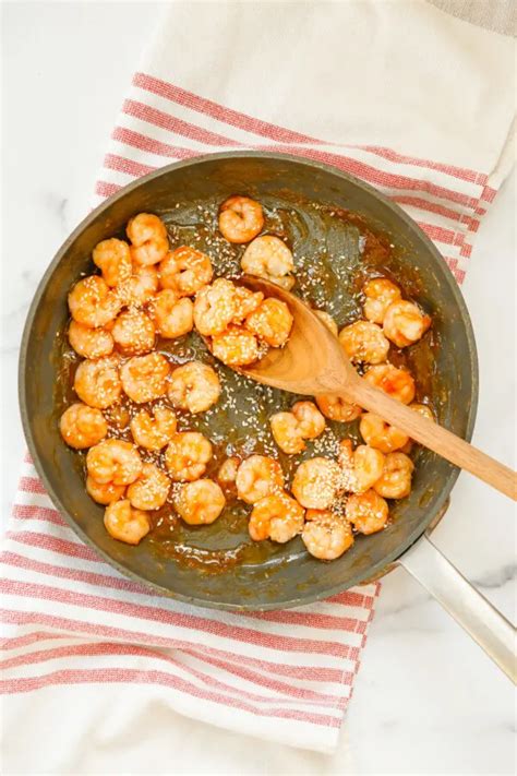 Honey Garlic Sriracha Shrimp A Cedar Spoon