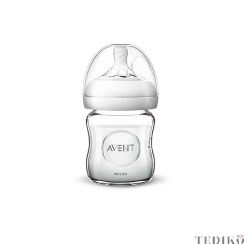 Philips Avent Шише за хранене Natural 120ml - стъклено