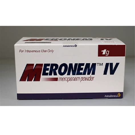 1gm 500 Mg Allopathic Meronem 1g Powder 1 Gm Packaging Type Ampule