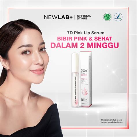 Jual Newlab D Pink Lip Serum I Lipgloss Bening Lip Balm I Serum Bibir