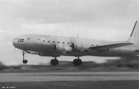 Сайт авиационной истории - Реестр Ил-18 (1946)