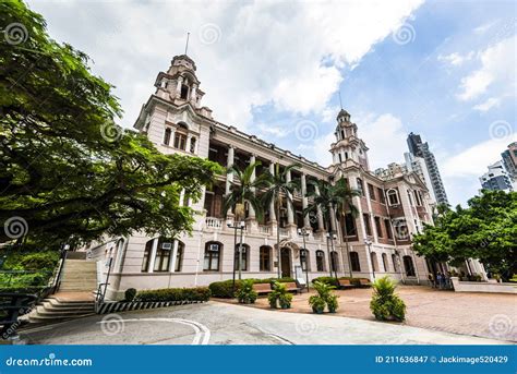 The Old Campus of Hong Kong University in Hong Kong. Stock Image ...