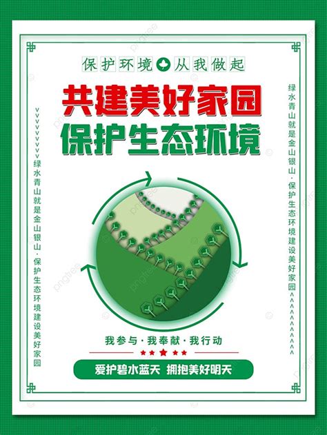 Environmental Protection Propaganda Slogan Series Posters Template ...