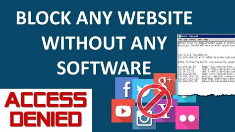 How To Block Any Websites In Computer Without Any Software Very Easy